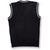 V-Neck Sweater Vest with embroidered logo [NJ456-6603/MOM-NVY W/WH]