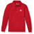 Long Sleeve Polo Shirt with embroidered logo [TX015-KNIT/WWC-RED]