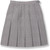 Box Pleat Skirt [MS001-505-230-BK/WH PL]