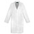 40" Lab Coat with heat transferred logo [NY138-1446/HEL-WHITE]
