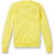 V-Neck Pullover Sweater with embroidered logo [NY251-6500/UHS-YELLOW]