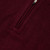 1/4 Zip Pullover Sweater with heat transferred logo [PA200-6556/IQ-WINE]