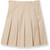 Box Pleat Skirt [TX015-505-4-KHAKI]