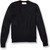 Crewneck Pullover Sweater with embroidered logo [NC013-6530/MIC-NAVY]