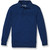 Long Sleeve Banded Bottom Polo Shirt with embroidered logo [MD028-9617-NAVY]