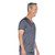 Men's Proflex V-Neck Top with embroidered logo [PA068-4253-STEEL]