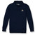 Long Sleeve Banded Bottom Polo Shirt with embroidered logo [PA006-9717/PJU-DK NAVY]