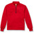 1/4-Zip Performance Fleece Pullover with embroidered logo [VA314-6133/SJS-RED]
