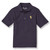 Short Sleeve Polo Shirt with embroidered logo [MD206-KNIT-GCO-DK NAVY]