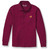 Long Sleeve Polo Shirt with embroidered logo [NY635-KNIT/CMV-CARDINAL]