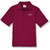 Short Sleeve Polo Shirt with embroidered logo [PA521-KNIT-COS-CARDINAL]