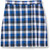 2 Pleat Skort with heat transferred logo [MD036-2653-5QM-BL PLD]