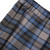 Pleated Skirt with Elastic Waist [PA725-34-47-BLUE/GY]