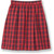 Pleated Skirt with Elastic Waist [TX016-34-65-RD/NV]