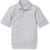 Short Sleeve Banded Bottom Polo Shirt with embroidered logo [TX127-9711-TXA-ASH]