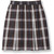 Pleated Skirt with Elastic Waist [TX172-34-60-GR/NAVY]