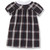 Peter Pan Collared Dress w/Piping [TX172-1013-60-GN/NAVY]