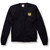 Fine Gauge Crewneck Cardigan with embroidered logo [GA008-4917/CKG-NAVY]