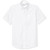 Short Sleeve Oxford Shirt with embroidered logo [TX016-OX-S ROL-WHITE]