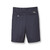 Boys' Twill Walking Shorts with embroidered logo [MI009-TWILLS-P-NAVY]