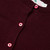 Crewneck Cardigan with embroidered logo [PA077-6000/BP-WINE]