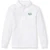 Long Sleeve Polo Shirt with embroidered logo [NC021-KNIT/SWS-WHITE]
