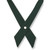 Girls' Criss-Cross Tie [NY131-C/C-GREEN]