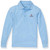 Long Sleeve Polo Shirt with embroidered logo [TX016-KNIT/ROL-BLUE]