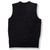 V-Neck Sweater Vest with heat transferred logo [PA009-6600/LSH-NAVY]