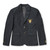 Men's Wool Blazer with embroidered logo [NY792-1028/SAH-GRAY]