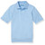 Short Sleeve Banded Bottom Polo Shirt with embroidered logo [MA012-9611-AWL-BLUE]