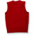 V-Neck Sweater Vest with embroidered logo [PA048-6600/HCR-LIPSTICK]