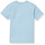 Short Sleeve T-Shirt with heat transferred logo [NY210-362-BEG-LT BLUE]