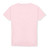 Short Sleeve T-Shirt with heat transferred logo [NY210-362-BEG-LT PINK]