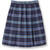 Pleated Skirt with Elastic Waist [VA387-34-41-BLUE PLD]