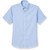 Short Sleeve Oxford Shirt with heat transferred logo [GA057-OX-S JMA-BLUE]