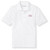Short Sleeve Polo Shirt with embroidered logo [NJ048-KNIT-LL-WHITE]