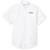 Short Sleeve Oxford Blouse with embroidered logo [FL020-OX/S JOS-WHITE]