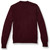 Crewneck Pullover Sweater with embroidered logo [PA077-6530/AP-WINE]