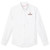 Long Sleeve Oxford Blouse with embroidered logo [MD143-OX/L SIG-WHITE]