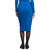 Knit Waistband Skirt [NJ027-WW510-ROYAL]
