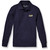 Long Sleeve Polo Shirt with embroidered logo [MD121-KNIT/JCP-DK NAVY]