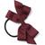 Hair Elastic with Bow [NJ034-193-MAROON]