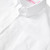Short Sleeve Banded Bottom Oxford Blouse [MD069-880-WHITE]