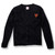 Fine Gauge V-Neck Cardigan with embroidered logo [NY636-6430/SFP-NAVY]