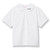 Short Sleeve Peterpan Collar Blouse with embroidered logo [TX108-350-AHT-WHITE]