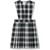 Split Front Jumper [AK012-65-8B-NV/WH PL]