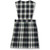 Split Front Jumper [AK012-65-8B-NV/WH PL]
