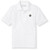 Short Sleeve Polo Shirt with embroidered logo [TX113-KNIT-MIH-WHITE]
