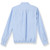 Long Sleeve Banded Bottom Oxford Blouse [MD069-881-BLUE]